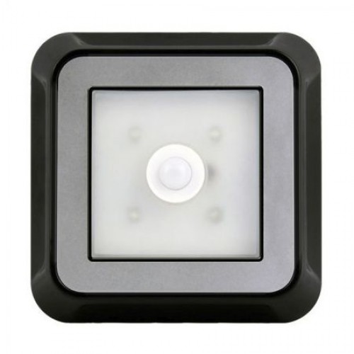 Фонарь Smartbuy с датчиком движения, черный, 4 LED, 4XAAA (SBF-4-K)