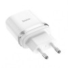 Зарядное устройство Hoco C12Q QC3.0 3А USB, белое