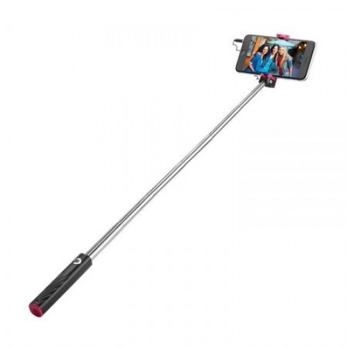 Монопод для селфи Hoco K7 Dainty Mini, проводной, складной, длина 64 см, черный