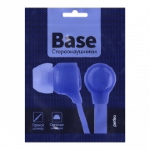 Наушники-вкладыши Perfeo BASE, фиолетовые (PF_B4212)