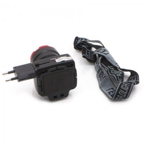 Фонарь налобный Космос H1W, аккумулятор 500mAh, зарядка 220В, 2 режима, 1W (KOCAccuH1WLED)