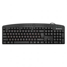 Клавиатура Defender Atlas HB-450, USB, мультимедиа, черная (45450)
