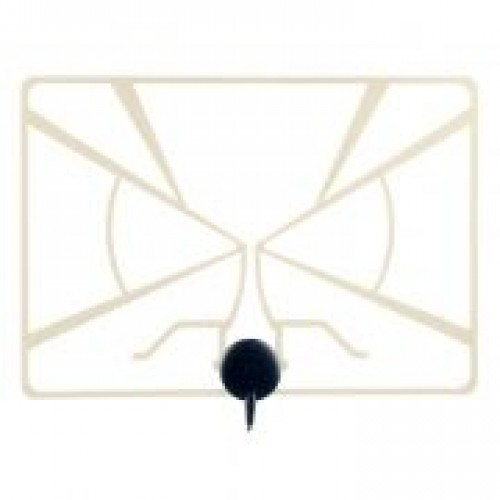 Антенна комнатная для ТВ, VHF/UHF, DVB-T2, активная, Perfeo RADAR (PF_A4213)