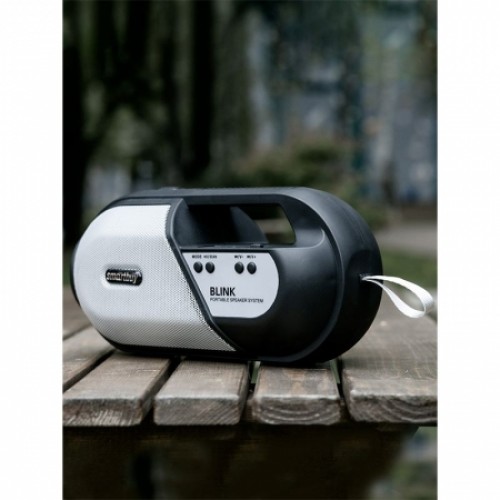 Bluetooth колонка Smartbuy Blink, 5 Вт, MP3, FM, фонарик, чёрная (SBS-5070)