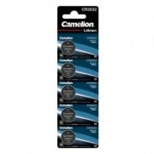 Батарейка CR2032 Camelion, 5 шт, блистер