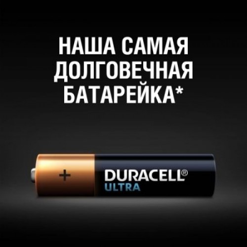 Батарейка AAA Duracell ULTRA POWER LR03-2BL, 2 шт, блистер
