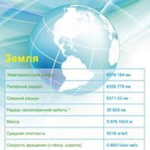 Коврик для мыши Defender School География" 240 x 190 x 0,4 мм"