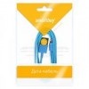 Кабель USB 2.0 Am=>Apple 8 pin Lightning, 1.2 м, голубой, Smartbuy (iK-512c blue)