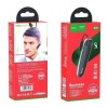 Гарнитура Bluetooth Hoco E49 Young Business, вставная, моно, чёрная