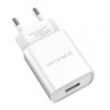 Зарядное устройство Borofone BA20A, 2.1А USB + кабель Micro USB, белое