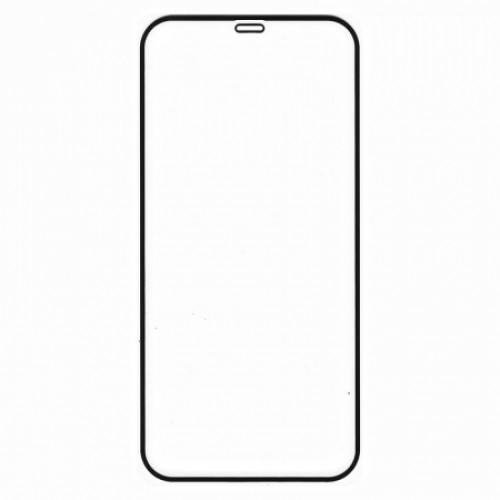 Защитное стекло для экрана iPhone 12/12 Pro (6.1), Full Screen, чёрное, Perfeo (PF_B4951)"