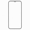 Защитное стекло для экрана iPhone 12/12 Pro (6.1), Full Screen, чёрное, Perfeo (PF_B4951)"