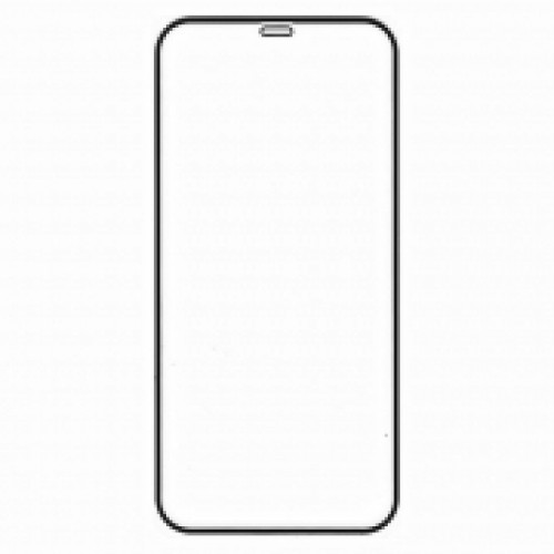 Защитное стекло для экрана iPhone 12/12 Pro (6.1), Full Screen, чёрное, Perfeo (PF_B4951)"