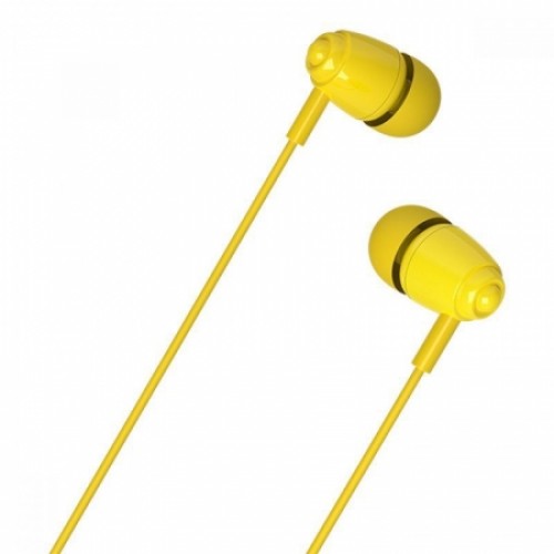 Гарнитура Perfeo ALTO-M, вставная, жёлтая (PF_C3192)