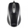 Мышь Perfeo Tour, черно-серебристая, USB (PF_A4751)