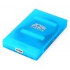 Внешний контейнер для 2.5 HDD S-ATA AgeStar 3UBCP1-6G, пластик, синий, USB 3.0"