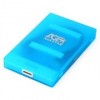 Внешний контейнер для 2.5 HDD S-ATA AgeStar 3UBCP1-6G, пластик, синий, USB 3.0"