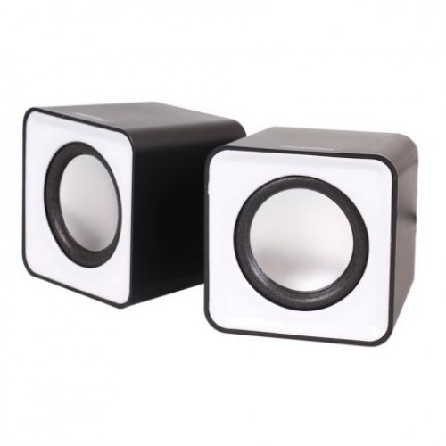 Колонки Smartbuy MINI, серые, питание от USB (SBA-2810)