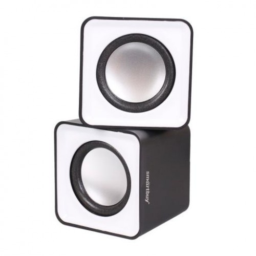 Колонки Smartbuy MINI, серые, питание от USB (SBA-2810)