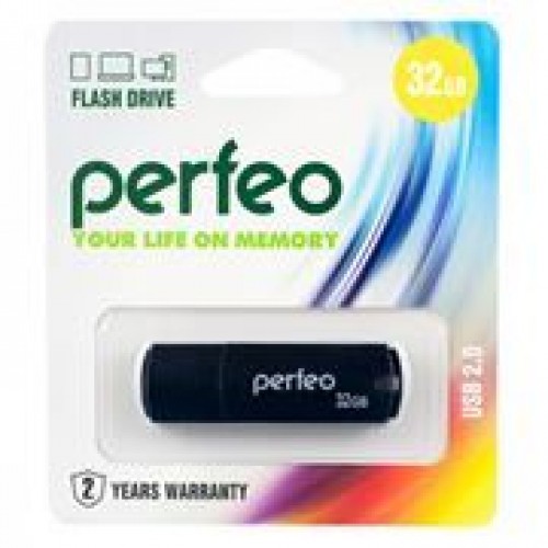 32Gb Perfeo C05 Black USB 2.0 (PF-C05B032)