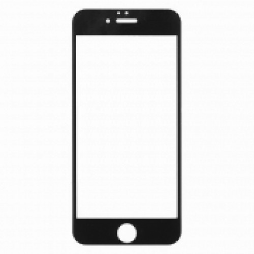 Защитное стекло для экрана iPhone 6/6S Black, Full Screen, Perfeo (PF_4408)