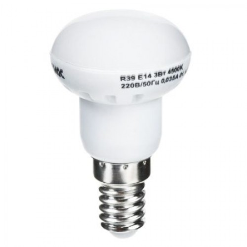 Светодиодная (LED) лампа Космос R39 Рефлектор" 3W/4500/E14 (Lksm_LED3wR39E1445)"