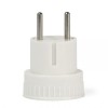 Переходник 220В с вилки EU/US в RU, 6А, белый, Smartbuy (SBE-06-S05-w)