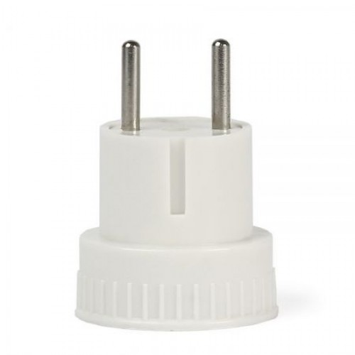 Переходник 220В с вилки EU/US в RU, 6А, белый, Smartbuy (SBE-06-S05-w)