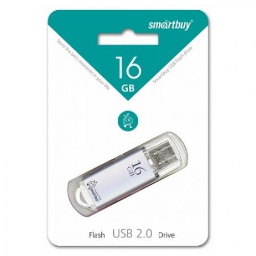 16Gb Smartbuy V-Cut Silver (SB16GBVC-S)