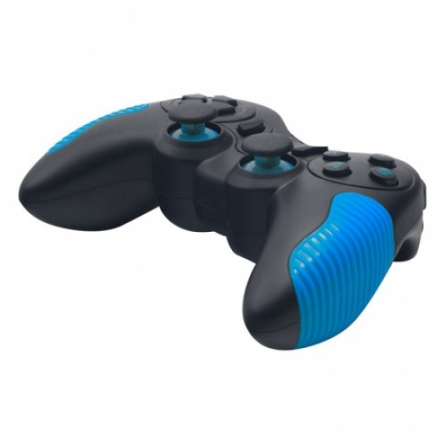 Геймпад беспроводной Ritmix GP-033BTH, Bluetooth, PC/iOS/Android, Li-Ion, чёрно-синий