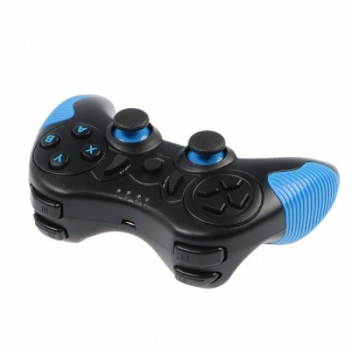 Геймпад беспроводной Ritmix GP-033BTH, Bluetooth, PC/iOS/Android, Li-Ion, чёрно-синий