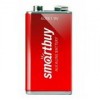 Батарейка 9V Smartbuy 6LR61/1B, щелочная, блистер (SBBA-9V01B)