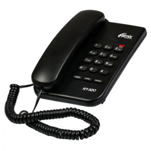 Проводной телефон Ritmix RT-320 Black