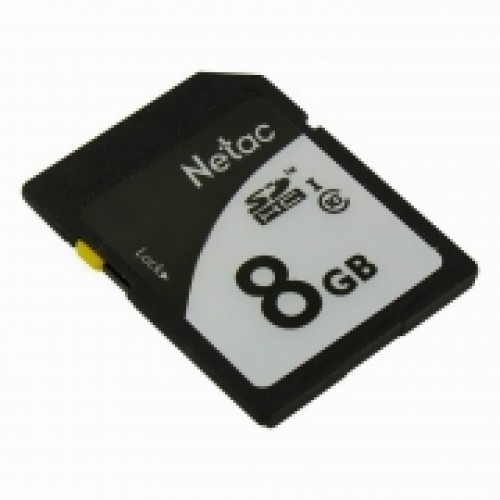 Карта памяти SDHC 8Gb Netac P600 Class 10 (NT02P600STN-008G-R)
