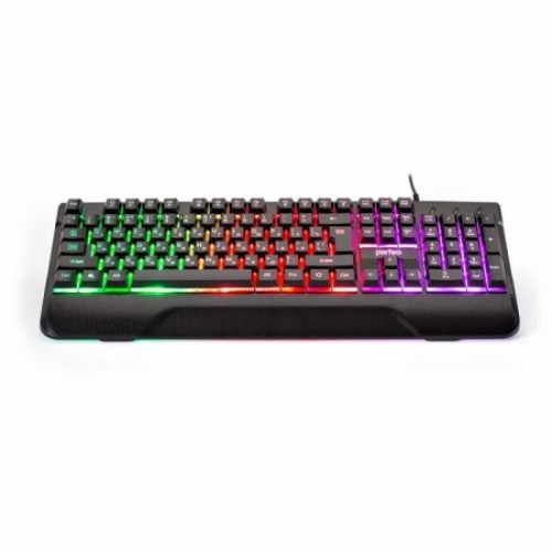 Клавиатура игровая Perfeo Winner Black, радужная подсветка, USB (PF_B4892)