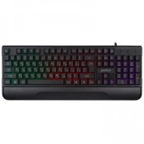 Клавиатура игровая Perfeo Winner Black, радужная подсветка, USB (PF_B4892)