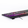 Клавиатура игровая Perfeo Winner Black, радужная подсветка, USB (PF_B4892)