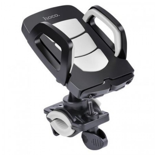 Держатель велосипедный для смартфона до 7, на руль или штангу, серый, Hoco CA14"