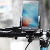 Держатель велосипедный для смартфона до 7, на руль или штангу, серый, Hoco CA14"