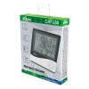Метеостанция Ritmix CAT-230 с часами и будильником, белая