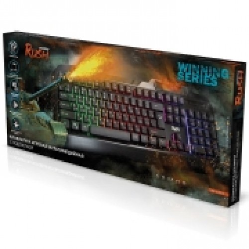 Клавиатура игровая Smartbuy Rush Armor 310 USB, чёрная (SBK-310G-K)