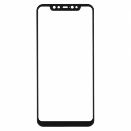 Защитное стекло для экрана Xiaomi Mi 8 Black, Full Screen&Glue, Perfeo (PF_B4147)