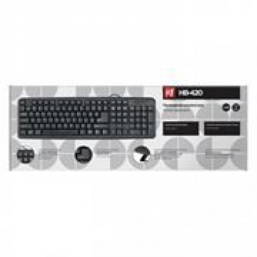 Клавиатура Defender HB-420 USB, черная (45420)