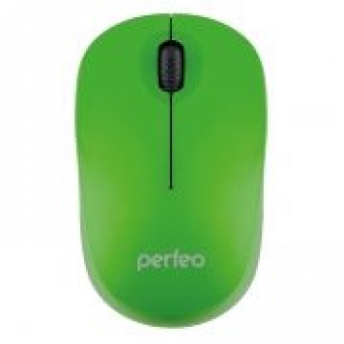 Мышь беспроводная Perfeo Sky, зеленая, USB (PF_A4507)
