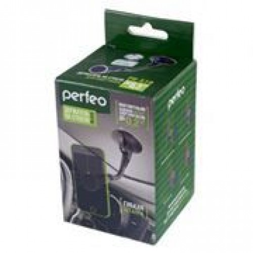 Держатель автомобильный на присоске для устройств до 6.5, магнит, гибк. штанга, Perfeo 519 (PF_4517"