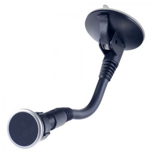 Держатель автомобильный на присоске для устройств до 6.5, магнит, гибк. штанга, Perfeo 519 (PF_4517"