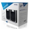 Колонки Smartbuy TOWER MKII, 6 Вт, MP3, Bluetooth, MDF, USB, черные (SBS-950)
