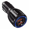 Зарядное автомобильное устройство Defender UCA-100, QC3.0 1xUSB + 2.4A 1xUSB (83833)