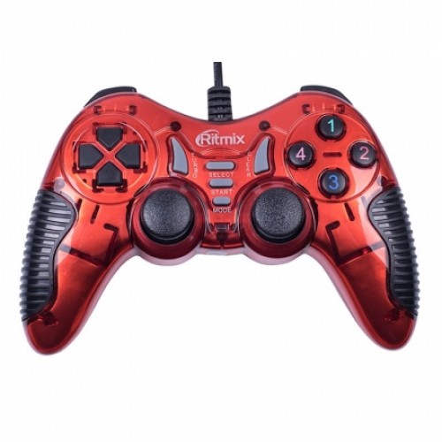 Геймпад Ritmix GP-007 USB, красный