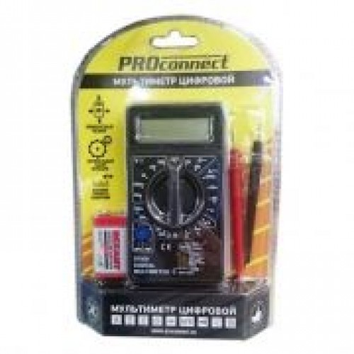 Мультиметр цифровой PROconnect M838(DT838) (13-3013)